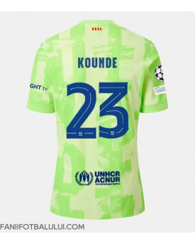 Barcelona Jules Kounde #23 Tricou Fotbal Replică 2024-25 Barbati Treilea